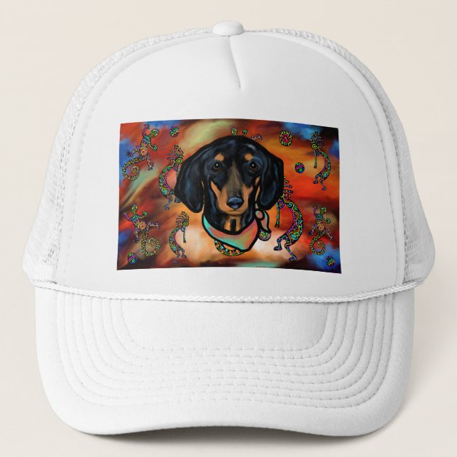 CASQUETTE ART DACHSHUND SUD-OUEST (Devant)