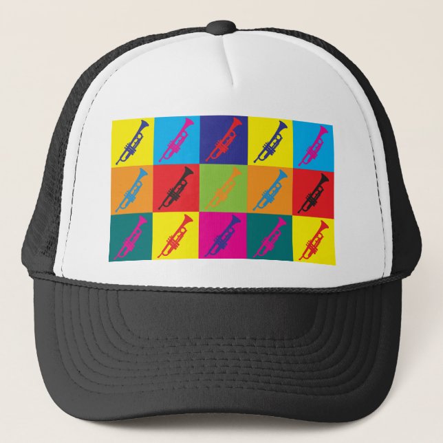 Casquette Art de bruit de trompette (Devant)