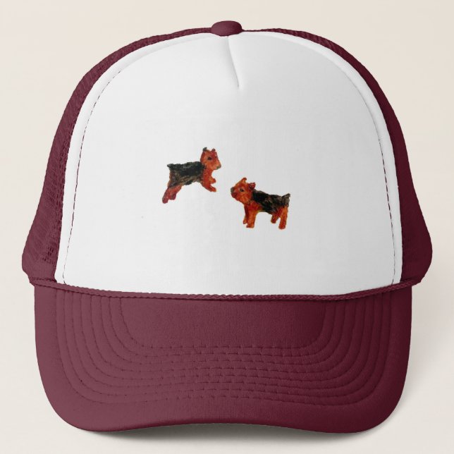 Casquette Art de chien de Terrier (Devant)