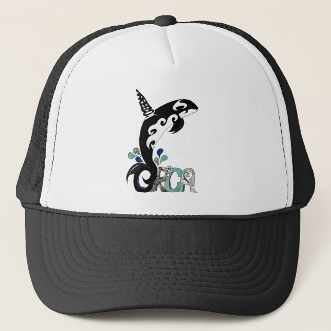 Casquette Art de la liberté des orques (Devant)