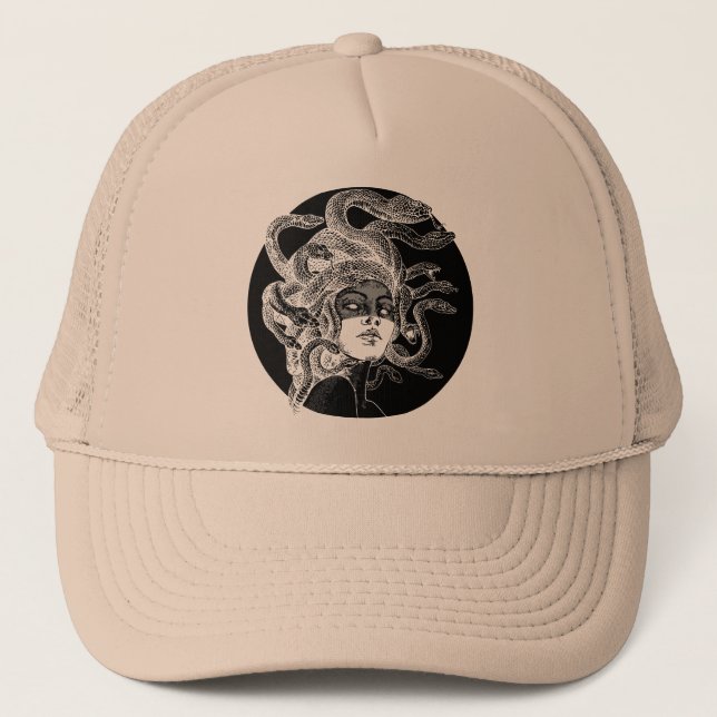 Casquette Art de Méduse Hypnotisant (Devant)
