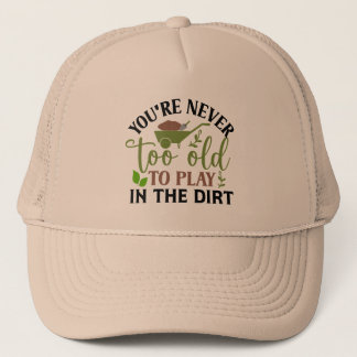 Casquette Art de mots de jardinage drôle