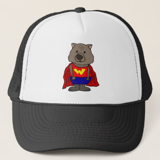 Casquette Art drôle de bande dessinée de super héros de