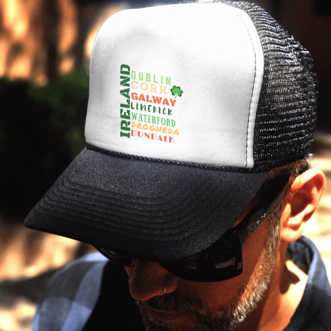 CASQUETTE ART DU MÉTRO IRLANDE (Créateur téléchargé)