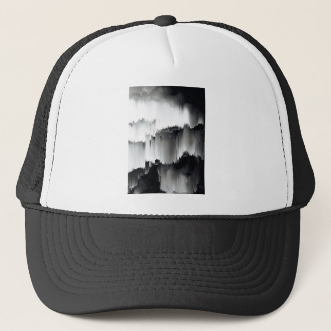 Casquette Art Géométrique Abstrait (Devant)