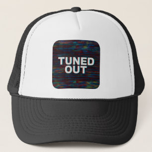 Casquette Art Glitch "Tuning Out" Streetwear Design