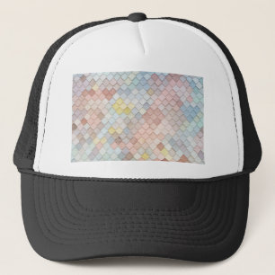 Casquette Art motif Cute Pastel Motif Design géométrique