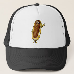 Casquette Art original drôle de bande dessinée de gâteau