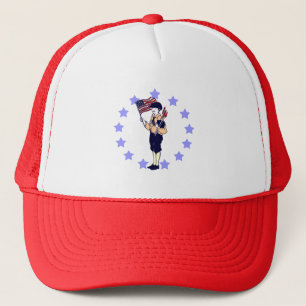 Casquette Art patriotique vintage 4 juillet