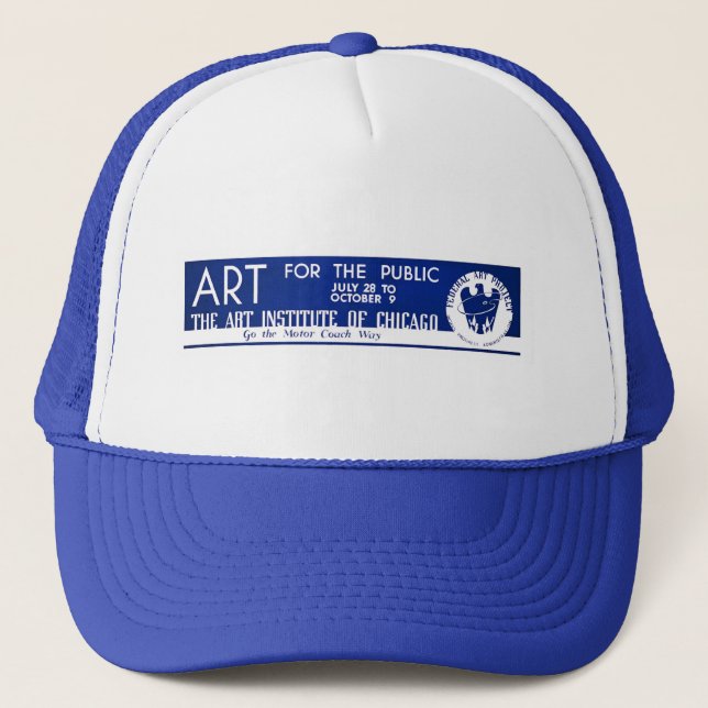 Casquette Art pour le public - affiche de WPA - (Devant)