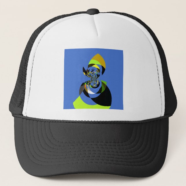 Casquette Art Vector Design pour femme africaine Imprimer (Devant)