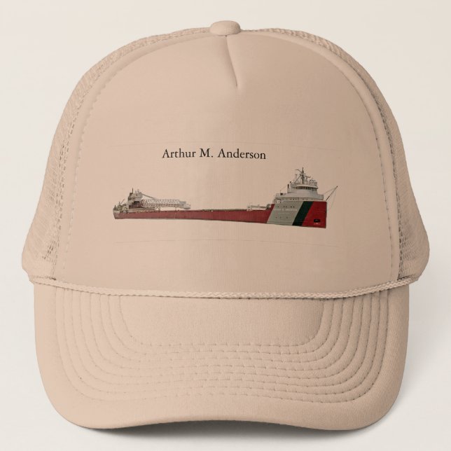 Casquette Arthur M. Anderson chapeau de camionneur (Devant)