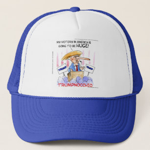 Casquette Articles drôles de Donald Trump Trumpnocchio
