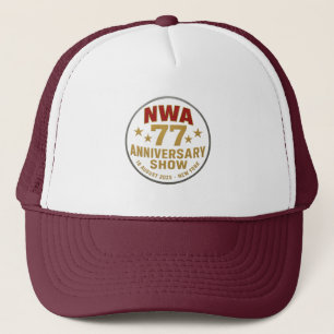 Casquette artistique du 77e anniversaire de la NWA