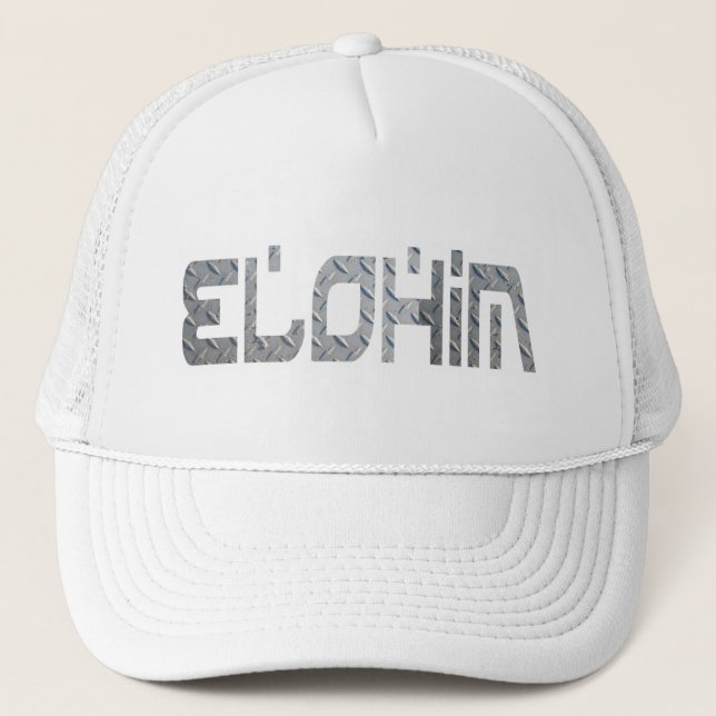Casquette Aspect d'Elohim métal (Devant)