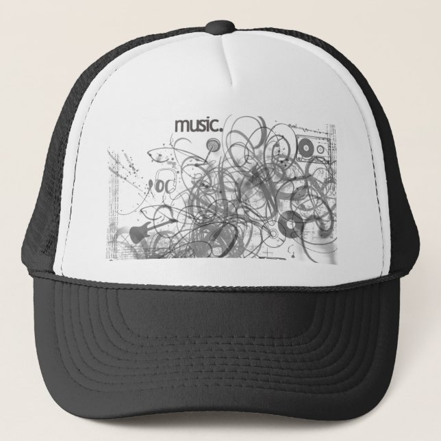 Casquette Aspect musical (Devant)