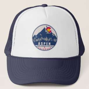 Casquette Aspen Colorado Retro Sunset Souvenirs 80s
