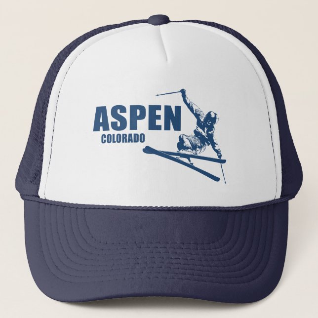 Casquette Aspen Colorado Skier (Devant)