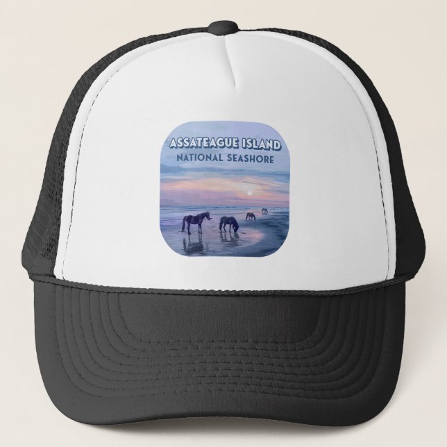 Casquette Assateague Island National Seashore Horaires Vinta (Devant)
