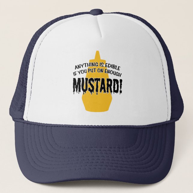 Casquette Assez de moutarde (Devant)
