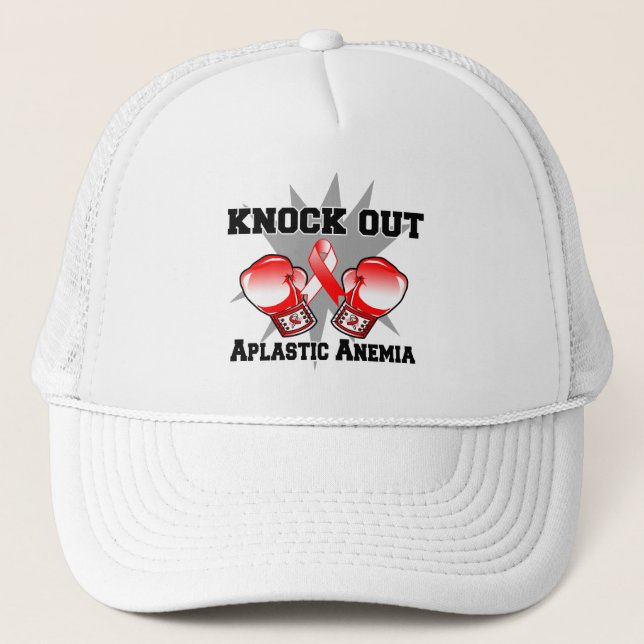 Casquette Assommez l'anémie aplastique (Devant)