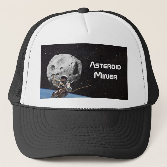 Casquette Astéroïde Miner (Devant)