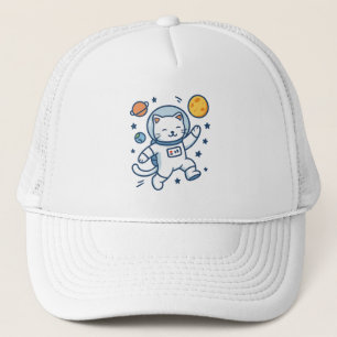 Casquette Astronaut Cat Adventure