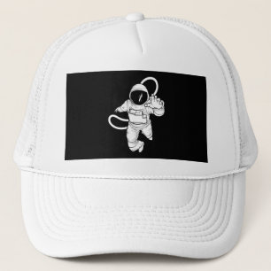Casquette astronaute spatial vintage
