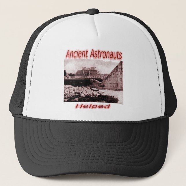 Casquette Astronautes antiques aidés (Devant)