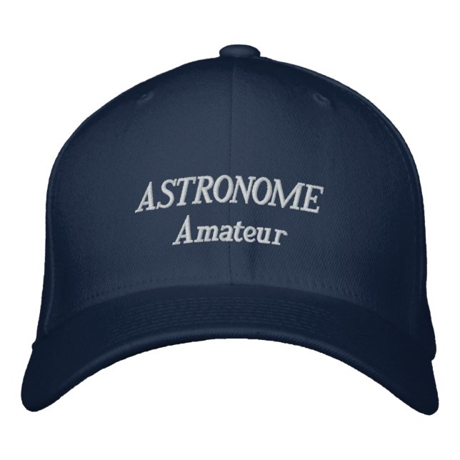 Casquette ASTRONOME Amateur (Devant)