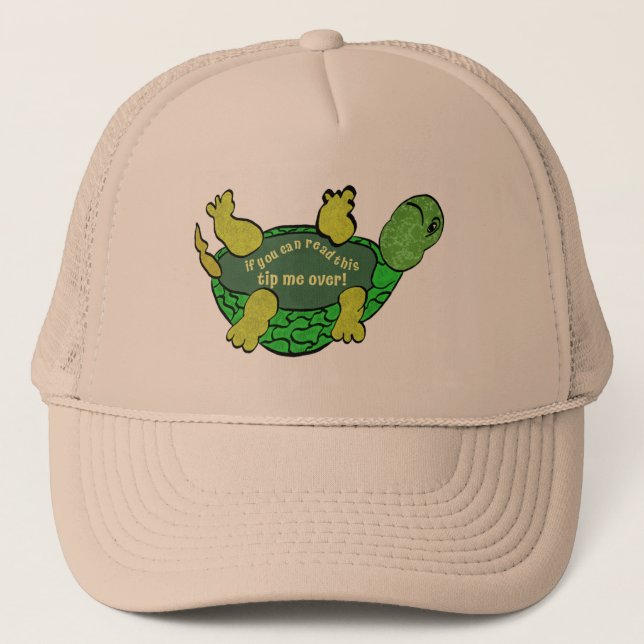 Casquette Astuce-moi sur Turtle (Devant)