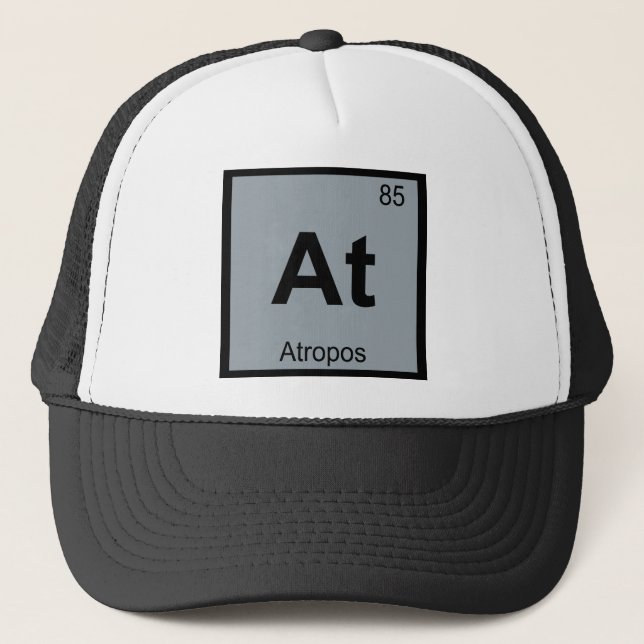 Casquette At - Atropos Parques Chimie Symbole du tableau pér (Devant)