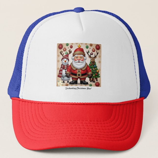 Casquette "Atelier Père Noël" (Devant)