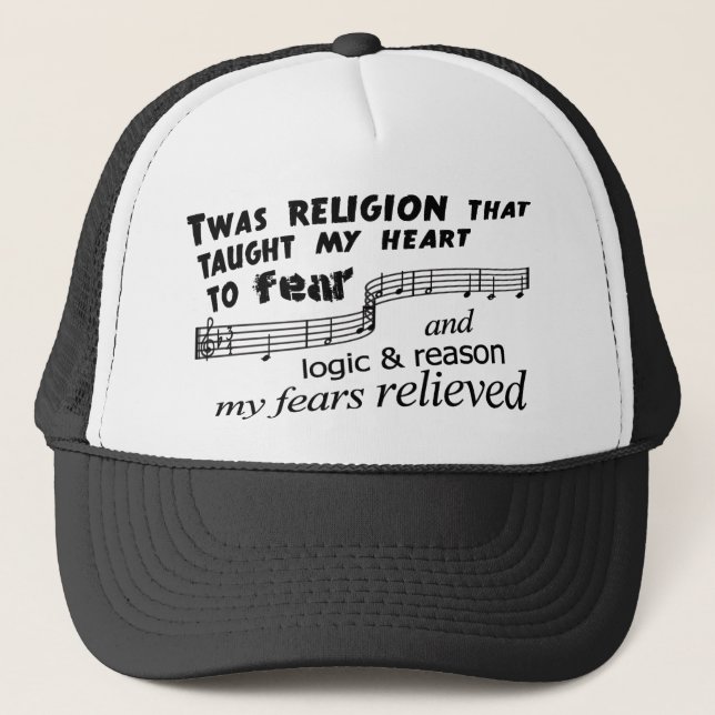 Casquette Athéisme extraordinaire (Devant)