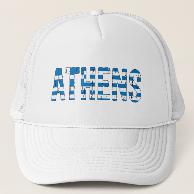Casquette Athènes Grèce (Devant)