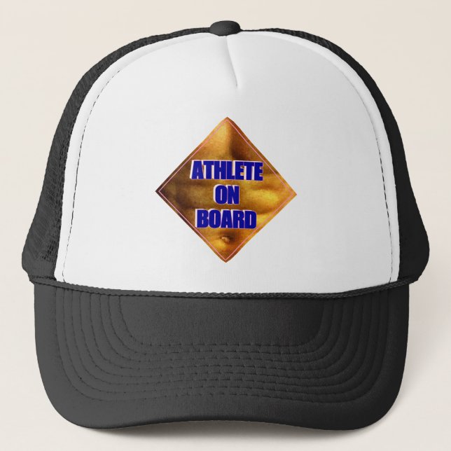 Casquette Athlète à bord (Devant)
