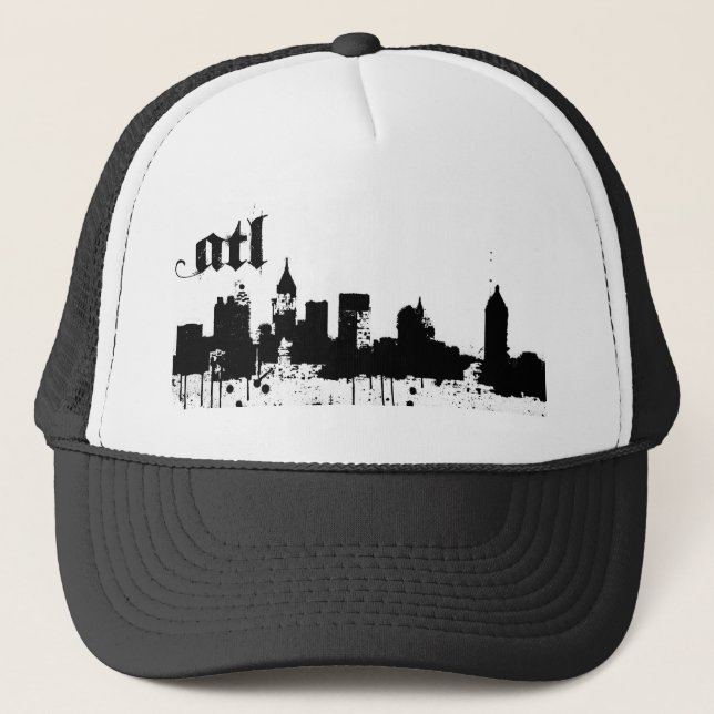 Casquette ATL mis dessus pour votre ville (Devant)