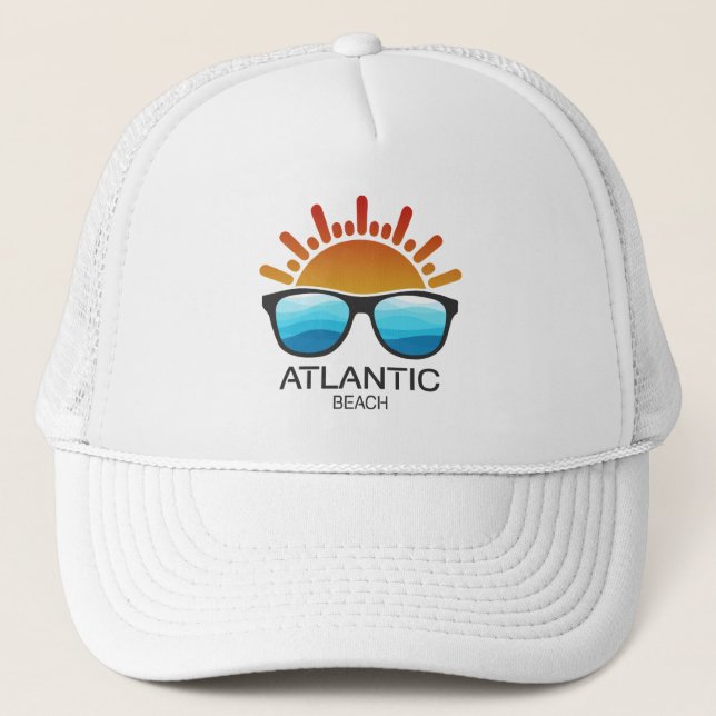 Casquette Atlantic Beach North Carolina Lunettes de soleil (Devant)