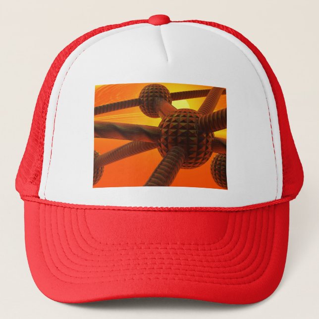 Casquette Atomes (Devant)