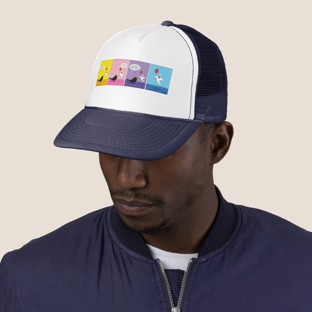 Casquette Atteindre le but opposé Comic (En situation)