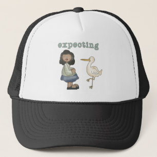 Casquette Attente - Une mère afro-américaine va être et se m