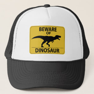 Casquette Attention aux dinosaures
