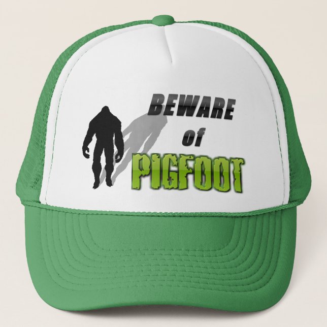 Casquette Attention aux PIGFOOT (Devant)