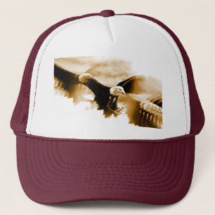 Casquette Atterrissage d'aigle à tête blanche
