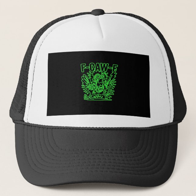 Casquette Attitude Classique Cool Unique F-Caw-F (Devant)