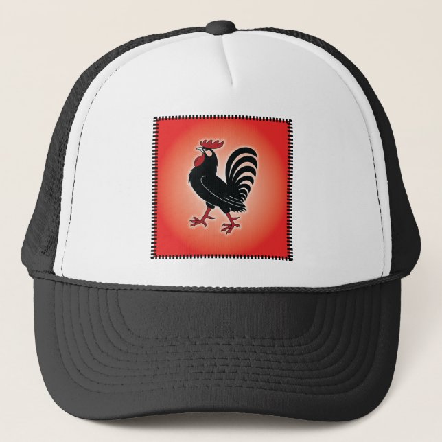 Casquette Attitude de coq (Devant)