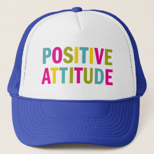 Casquette Attitude positive dans des couleurs lumineuses