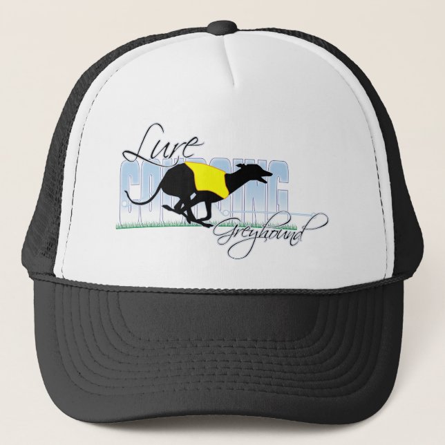 Casquette Attrait chassant le lévrier (Devant)