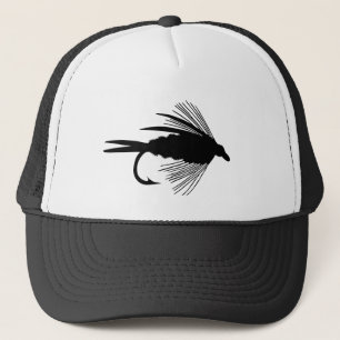 Casquette Attrait de pêche de mouche noire