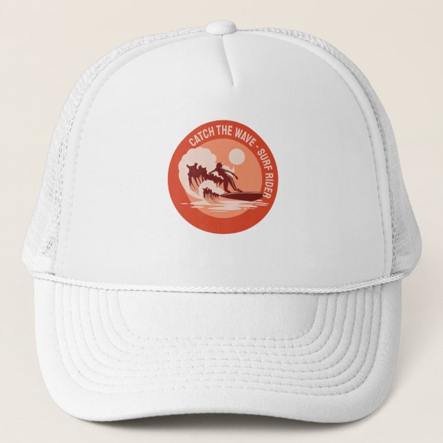 Casquette Attraper la vague (Devant)